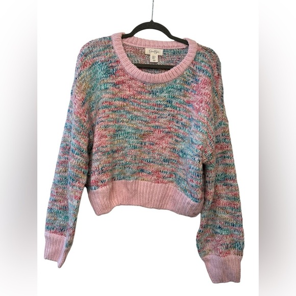 Jessica Simpson Cropped Sweater Size XL - Picture 1 of 8